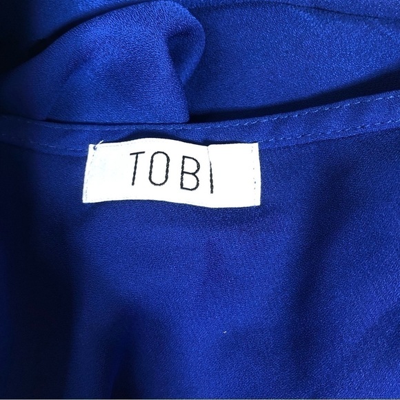 Tobi Always Flowing With Love Long Sleeve Blouse, size S - Picture 7 of 11